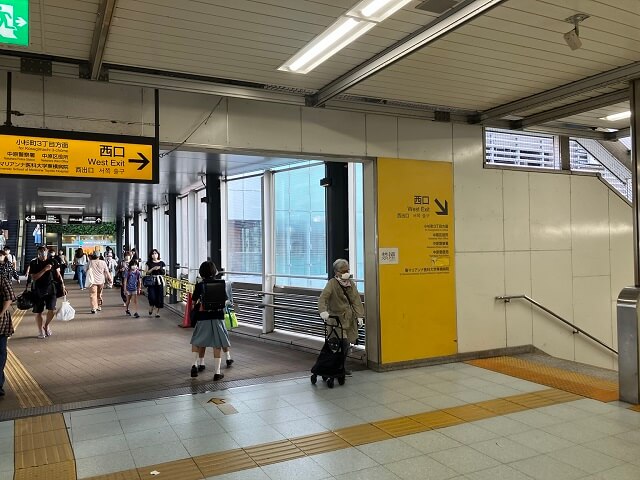 武蔵小杉東急南口_道順02
